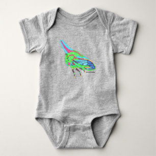 Baby Bodysuit (vivid) - Oak Treehopper