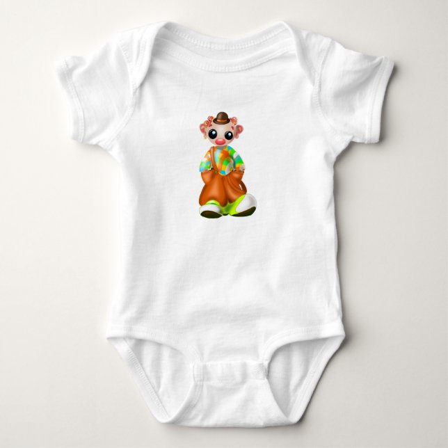 Baby Bodysuit with Clown (Front)