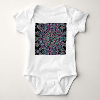 Baby bodysuit with mandala 2