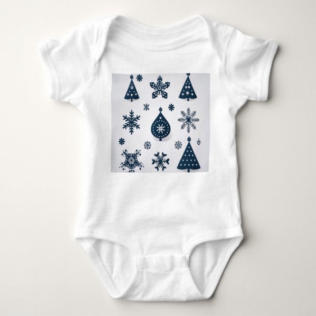 Baby bodysuits for Christmas (Front)