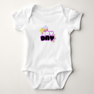 Baby Bodysuits Unisex Joy Day Colorfull