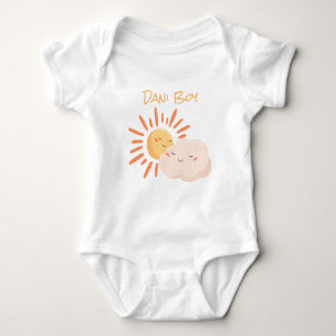 Baby Boho Cute Cloudy Sunshiney Bodysuit