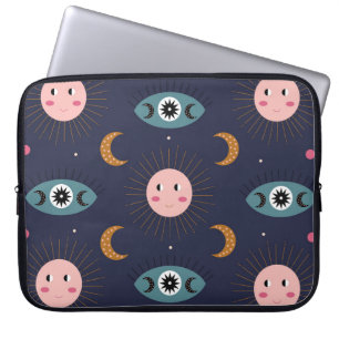 Baby boho, hippie chic pattern. laptop sleeve
