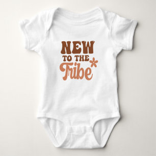 Baby Boho New To The Tribe Baby Bodysuit