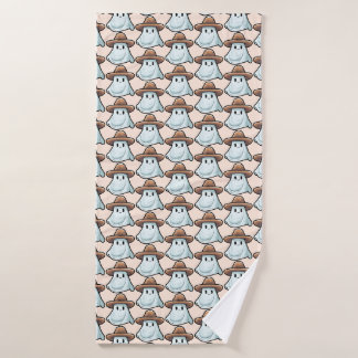 Baby Boo Cowboy Ghost Halloween Collection Bath Towel