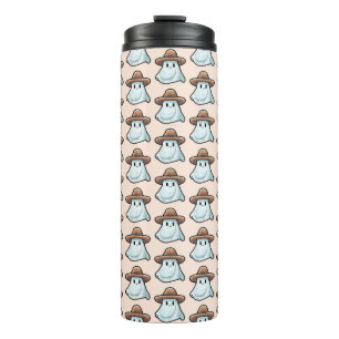 Baby Boo Cowboy Ghost Halloween Collection Thermal Tumbler