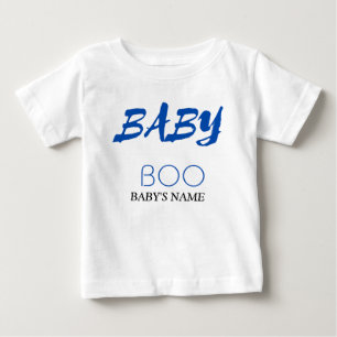Baby Boo Customisable Name Comfortable Text Design T-Shirt