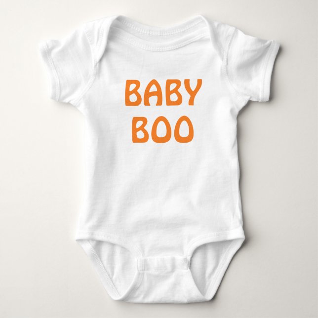 Baby Boo Halloween Bodysuit (Front)