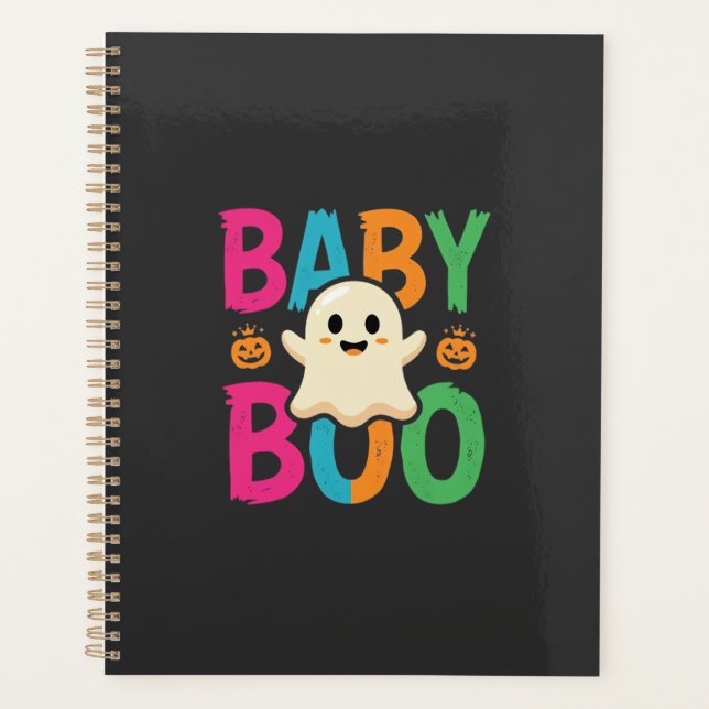 Baby Boo Halloween Ghost Design_1 Planner (Front)
