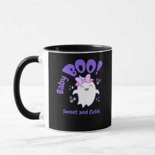 Baby Boo! Sweet And Toddler Halloween Design Mug