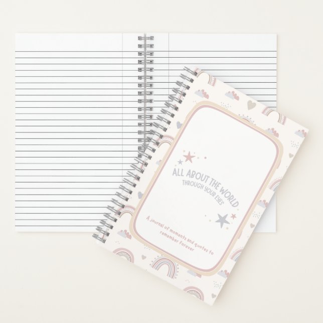 Baby Book Memory Journal - Funny Quotes (Inside)