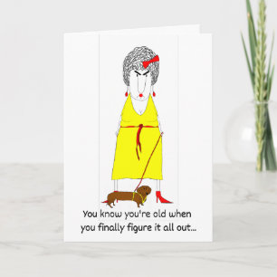 Baby Boomer Birthday Card