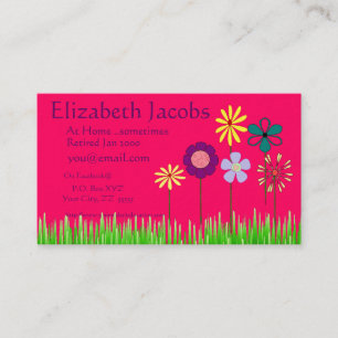 Baby Boomer's Retirement Business Card