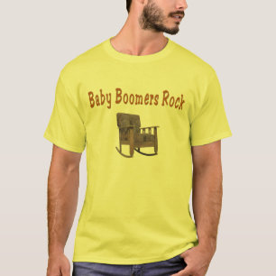 baby boomers rock  t-shirt