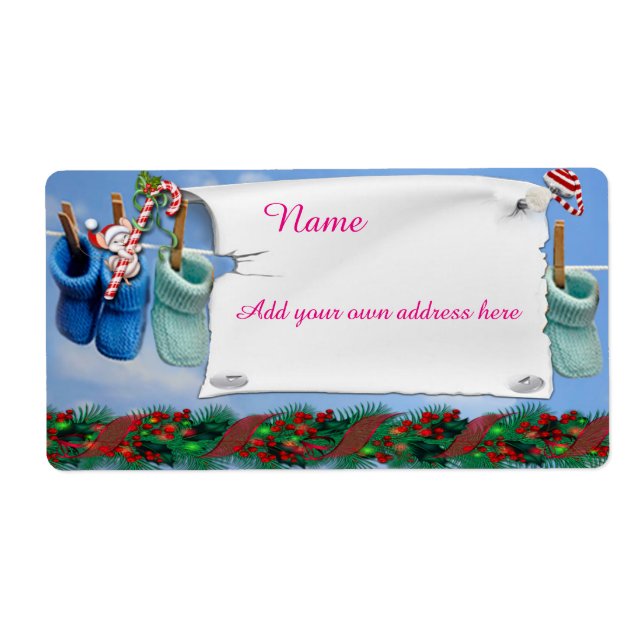 Baby bootie shower (Front)