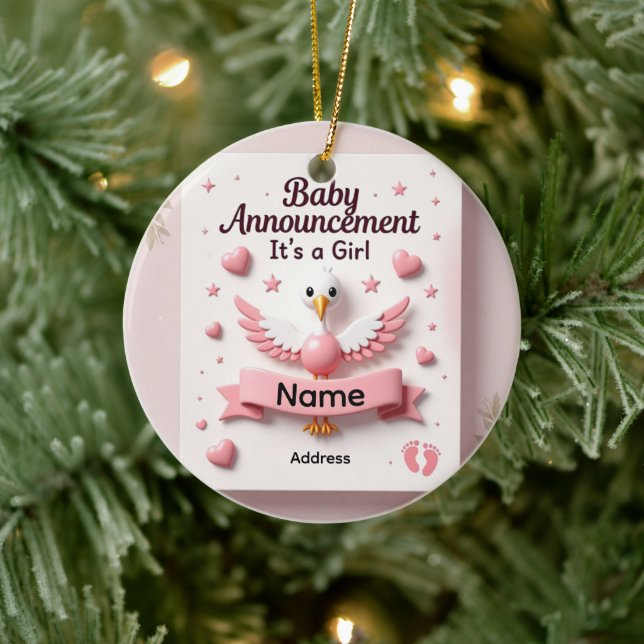 baby born ceramic tree decoration (Tree)