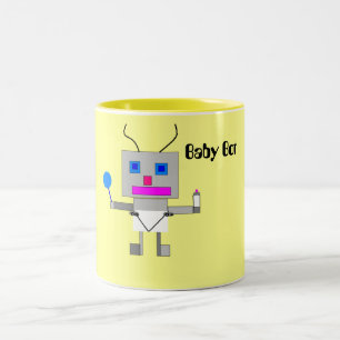 Baby Bot Two-Tone Coffee Mug