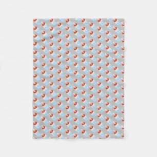 baby bottle fleece blanket