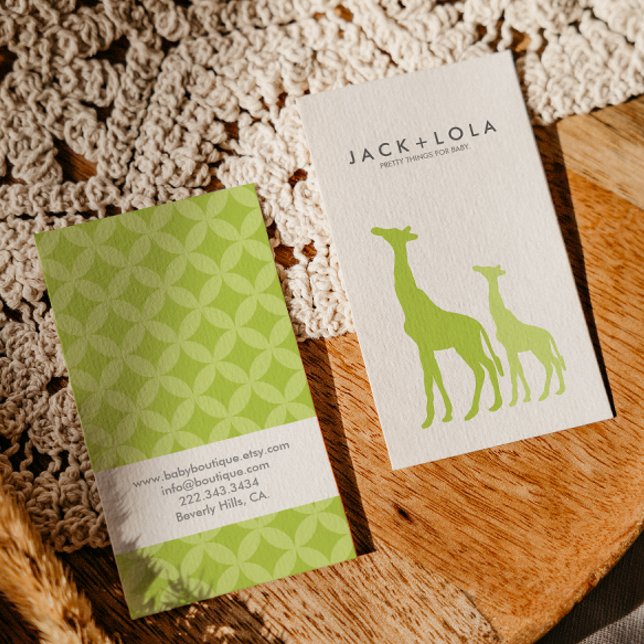 Baby Boutique, Doula, Lactation Consultant Business Card (Creator Uploaded)