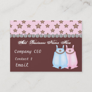 Baby BOUTIQUE STORE Glam Business Card