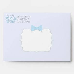 Baby Boy Baby Shower Envelopes
