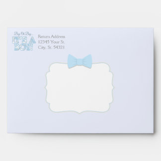 Baby Boy Baby Shower Envelopes