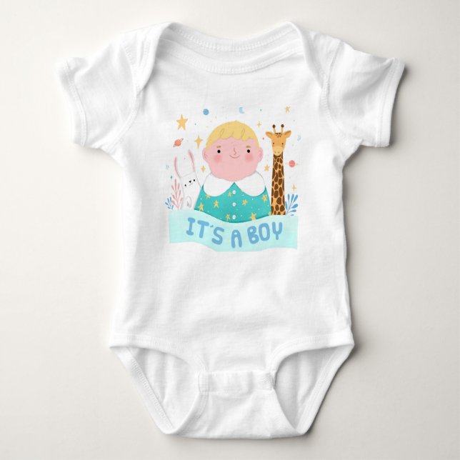 Baby boy bodysuit (Front)