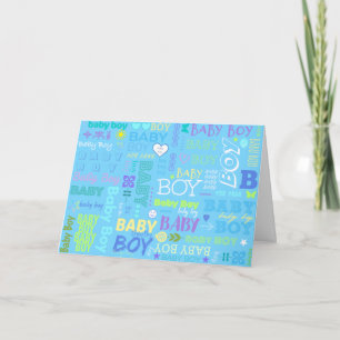 Baby Boy Card