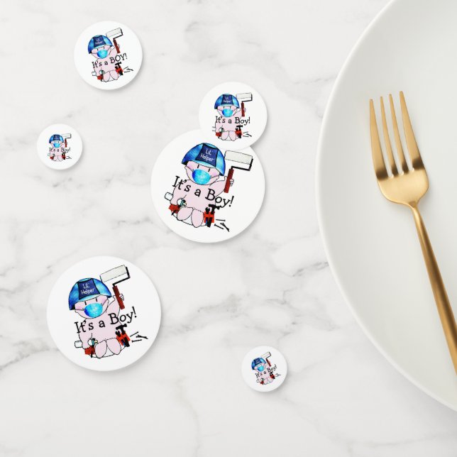 Baby Boy Carpenter Confetti (Group)