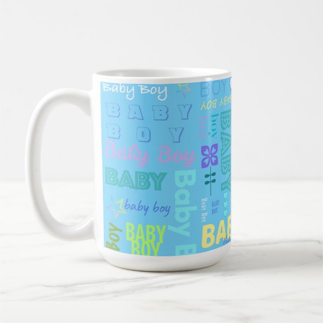 Baby Boy Coffee Mug (Left)