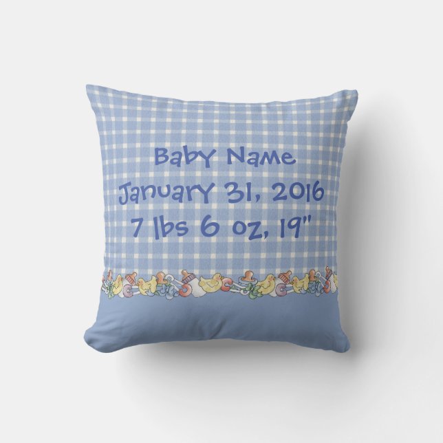 Baby Boy Cushion (Front)