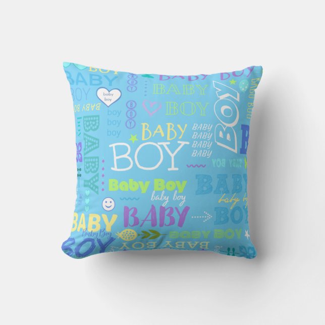 Baby Boy Cushion (Front)