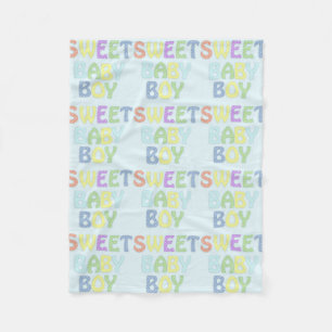 Baby Boy Fleece Blanket