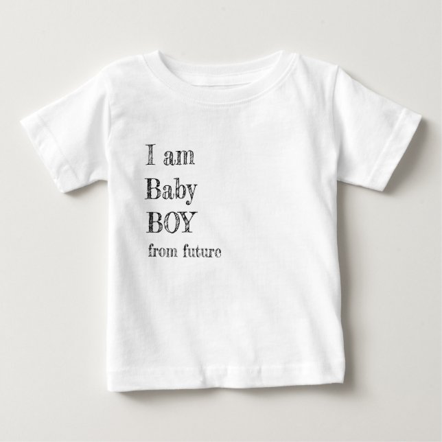 baby boy furure baby T-Shirt (Front)