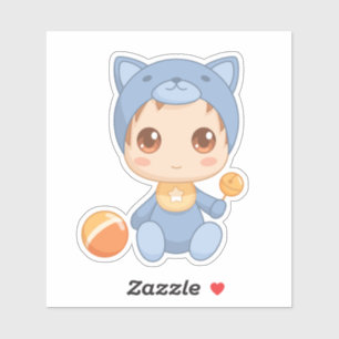 Baby Boy Girl Cat Jumpsuit