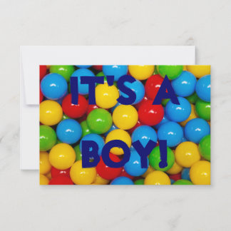 BABY BOY INVITATION