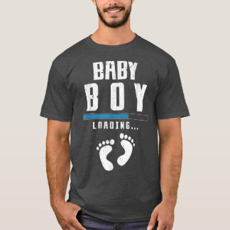 Baby Boy Loading Pregnancy Announcement Pregnancy T-Shirt