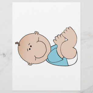 Baby Boy Lying Flyer