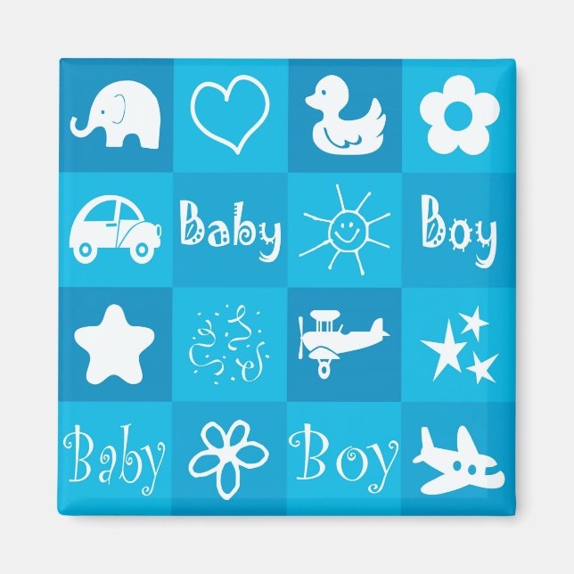 Baby boy magnet (Front)