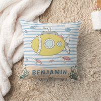 Baby Boy Nautical Submarine Sea Creature Nursery