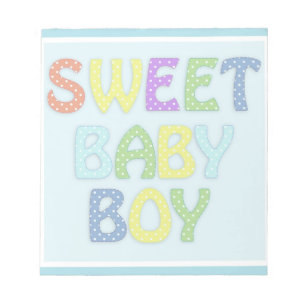 Baby Boy Notepad