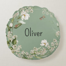 Baby Boy Nursery Decor Watercolor Floral