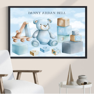 Baby Boy Nursery  Poster