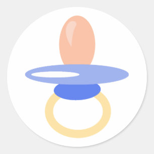 Baby Boy Pacifier Stickers