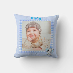 Baby Boy Photo  Cushion