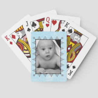 Baby Boy Photo Customised Playing Cards