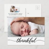 Baby Boy Photos Name Thankful Baby Shower