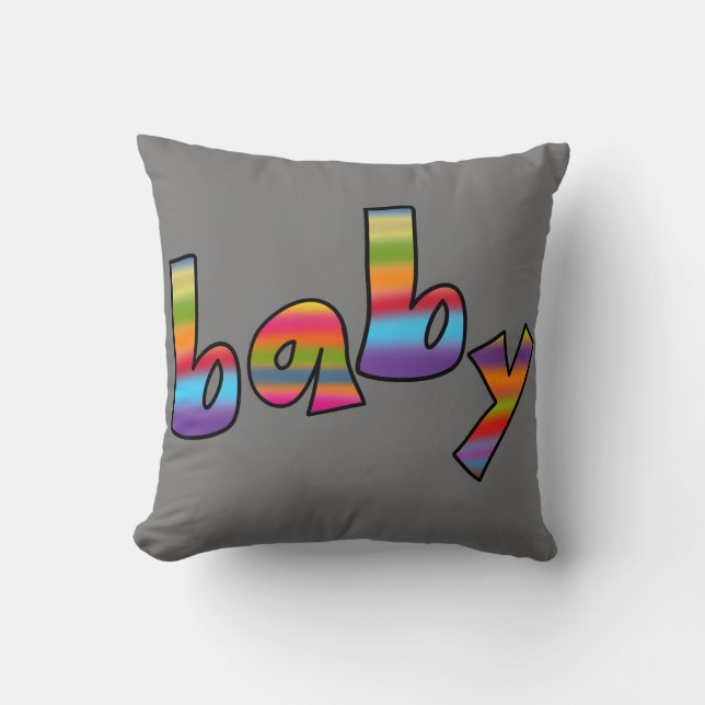 baby boy pillow (Front)