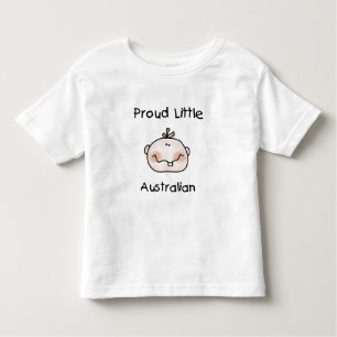 Baby Boy Proud Little Australian Toddler T-Shirt