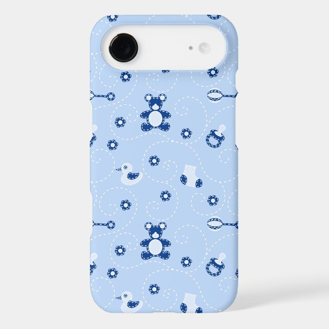 Baby-boy Quilt Pattern Case-Mate iPhone Case (Back)